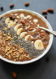 Mocha Protein Smoothie Bowl